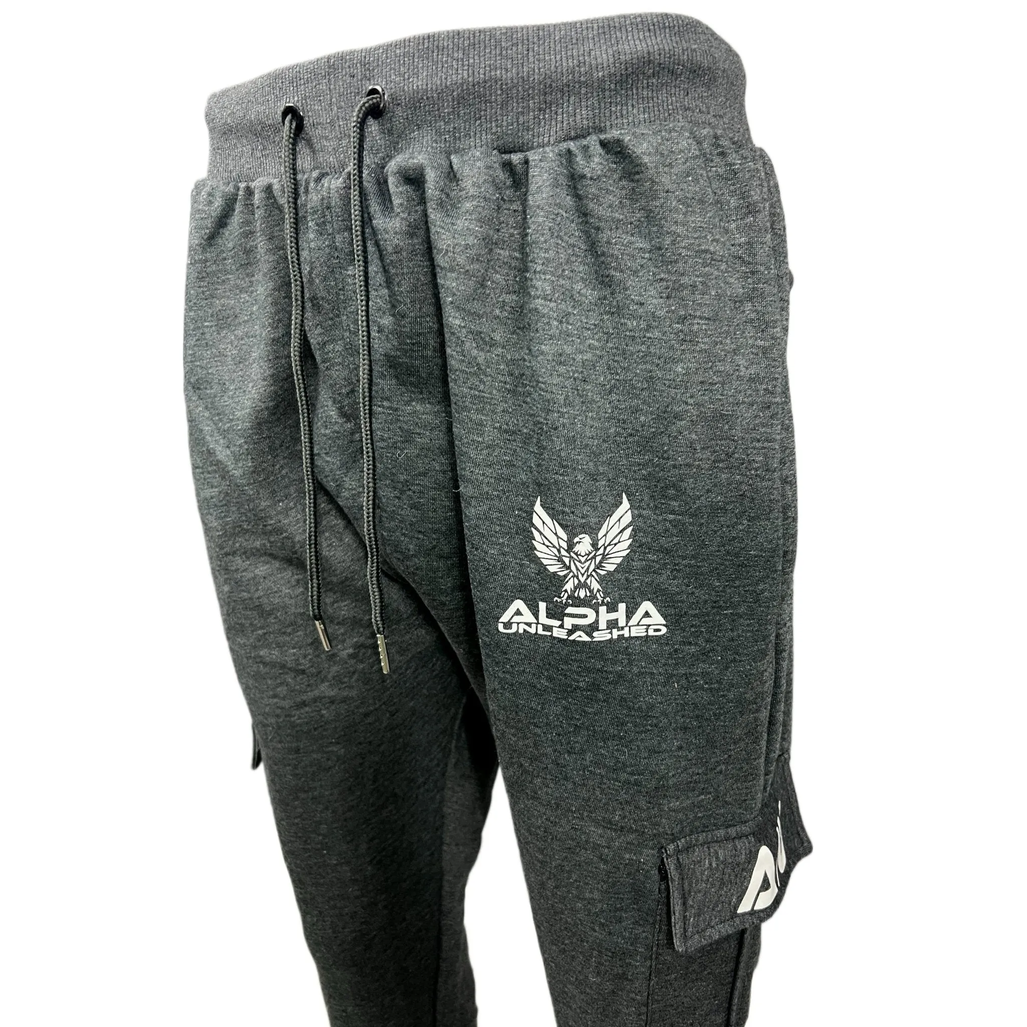 ALPHA Men's Stylish Casual Patriot Sweat Pants
