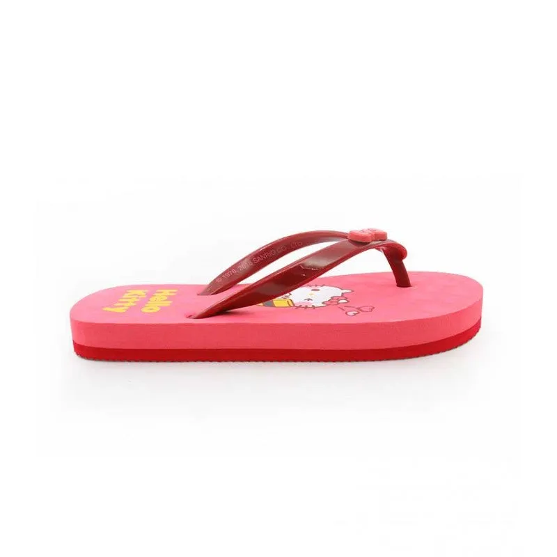 Banana Peel Slippers for Girls Kids Hello Kitty Sushi Love - Norimake