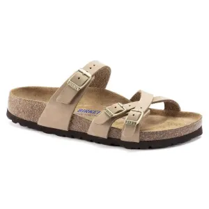 Birkenstock Franca Soft Footbed Sandals  Elegant Comfort in Nubuck Leather