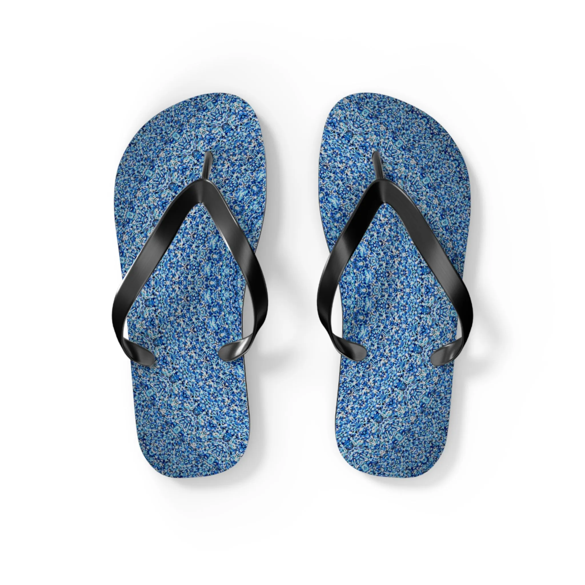 Blue Mandala - Inovax Flip Flops