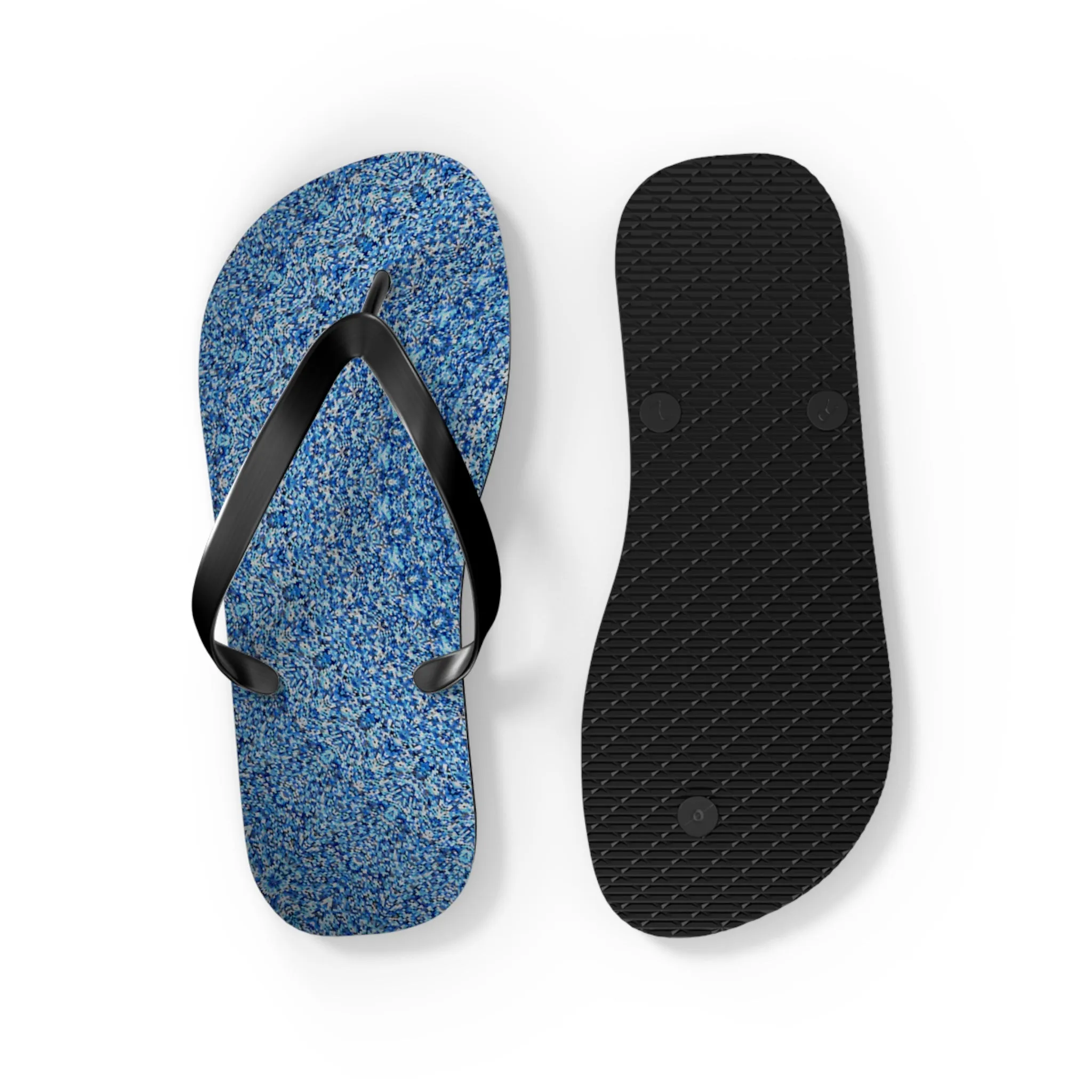 Blue Mandala - Inovax Flip Flops