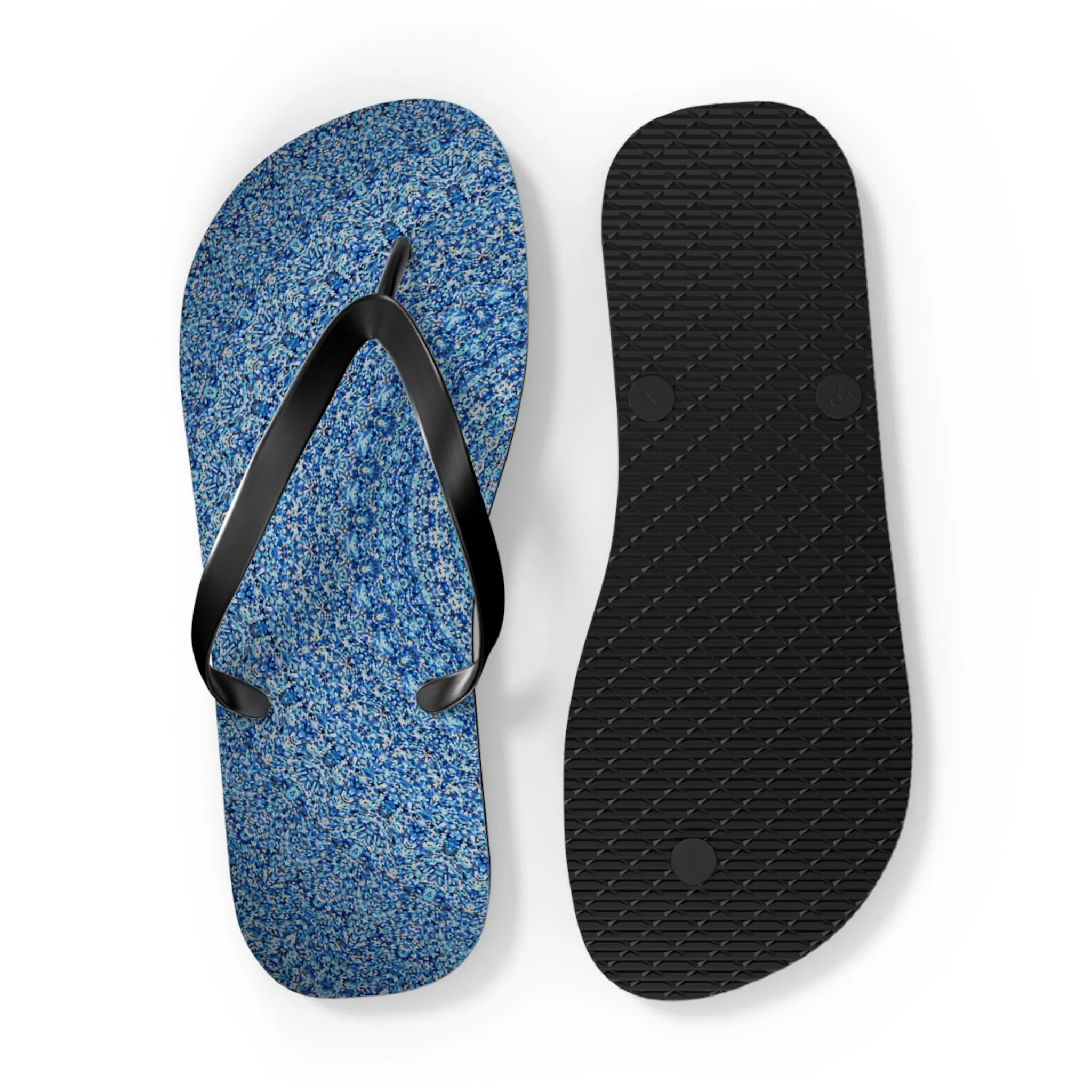 Blue Mandala - Inovax Flip Flops