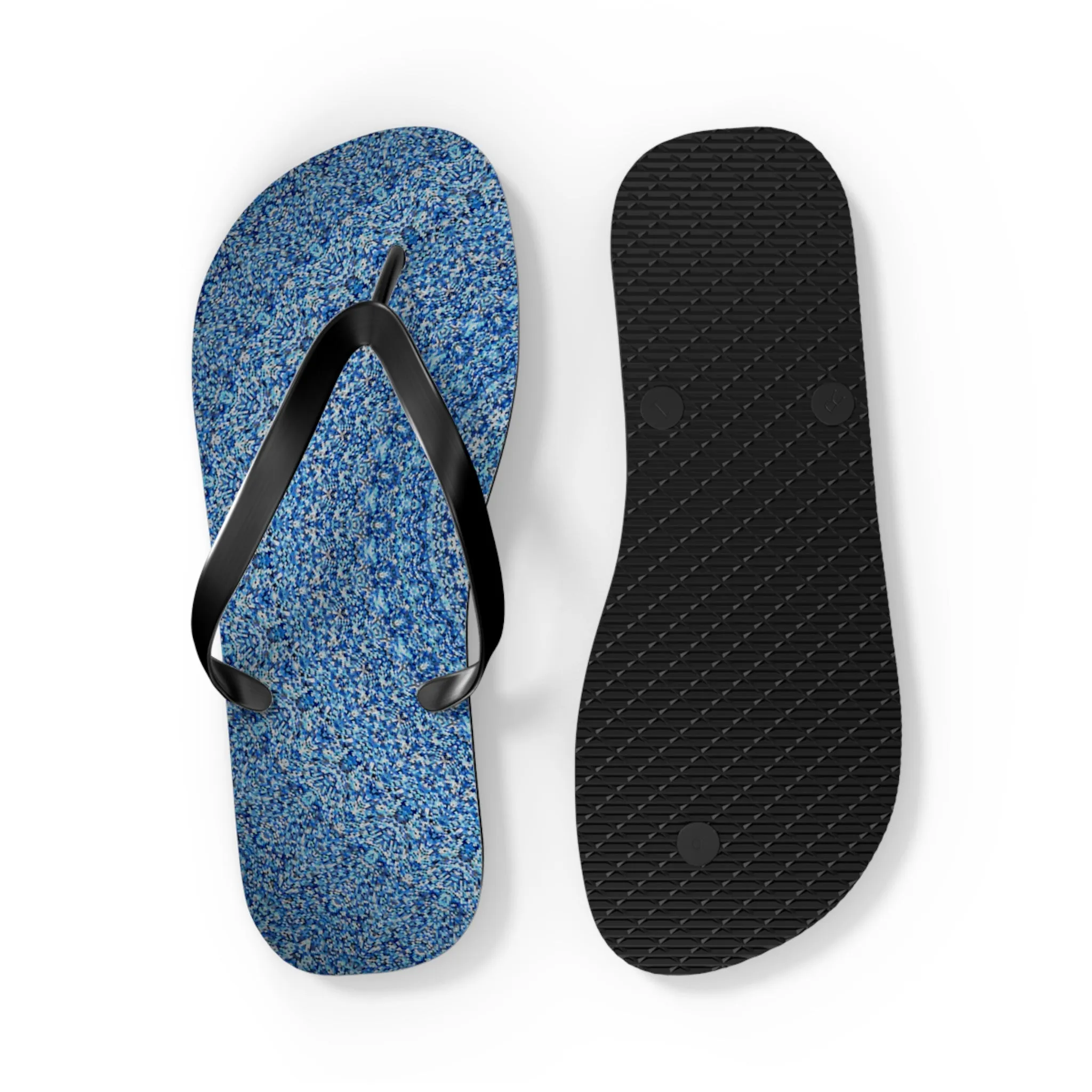 Blue Mandala - Inovax Flip Flops