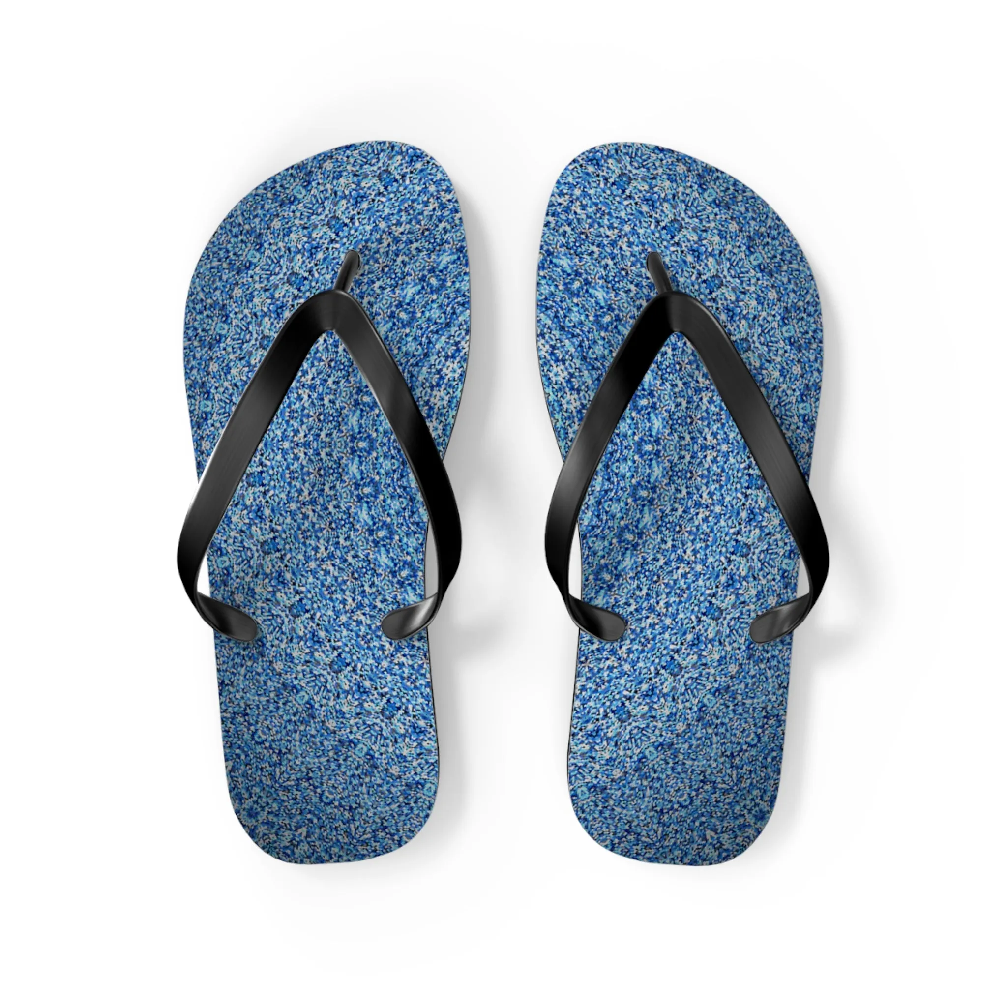 Blue Mandala - Inovax Flip Flops