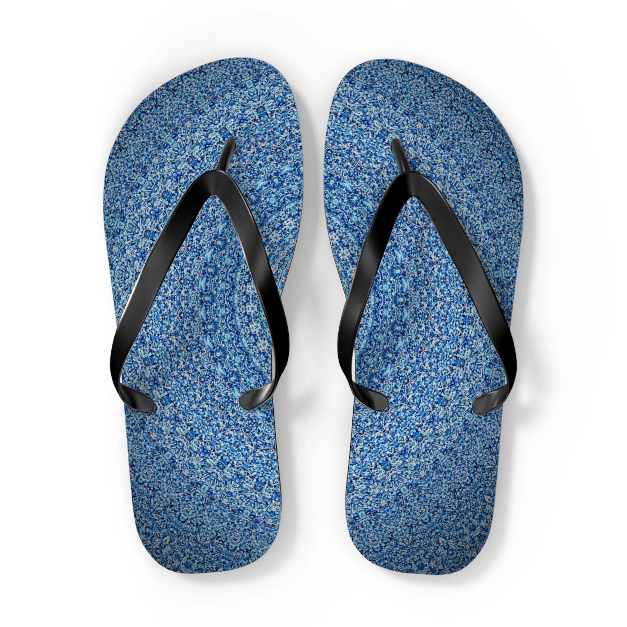 Blue Mandala - Inovax Flip Flops