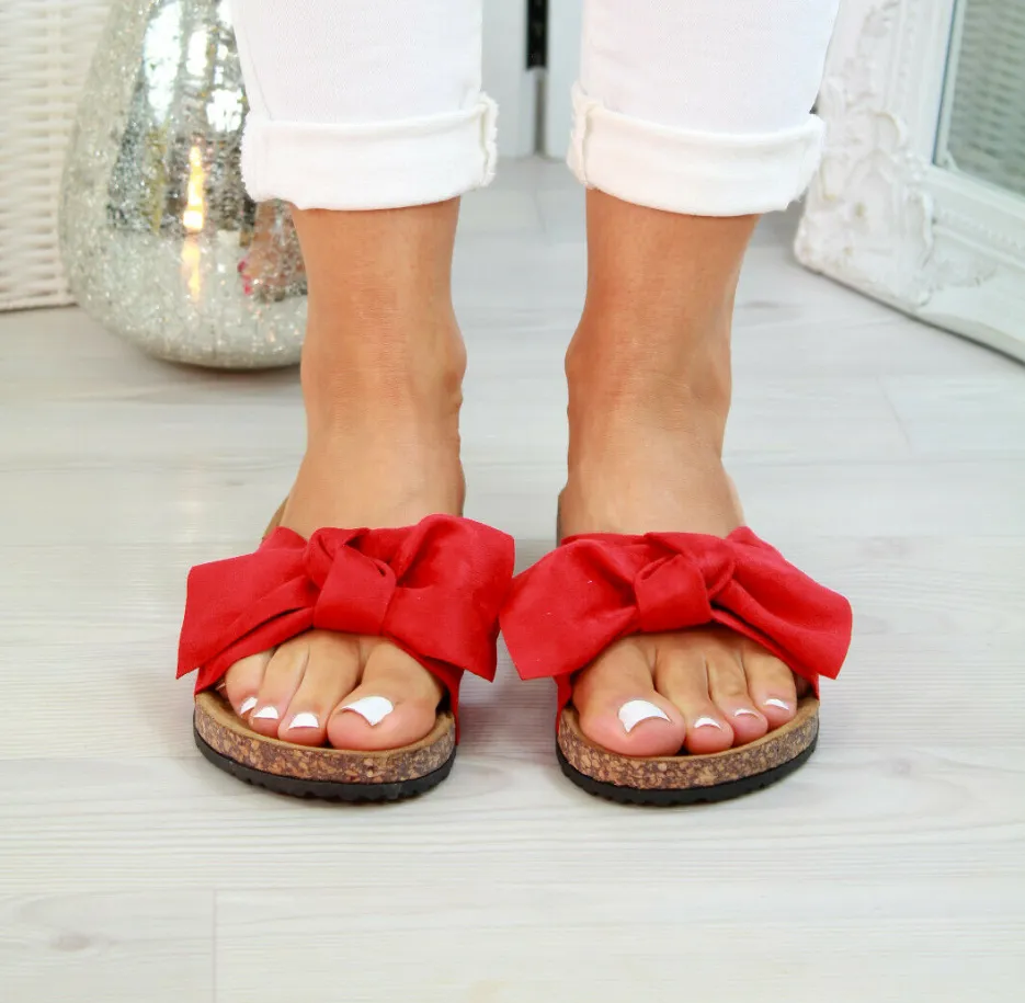 Bow Slip on Flip-Flops