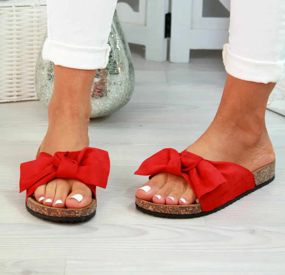 Bow Slip on Flip-Flops
