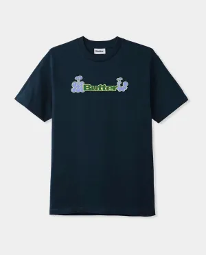Butter Goods - Bugs Logo T-Shirt - Navy