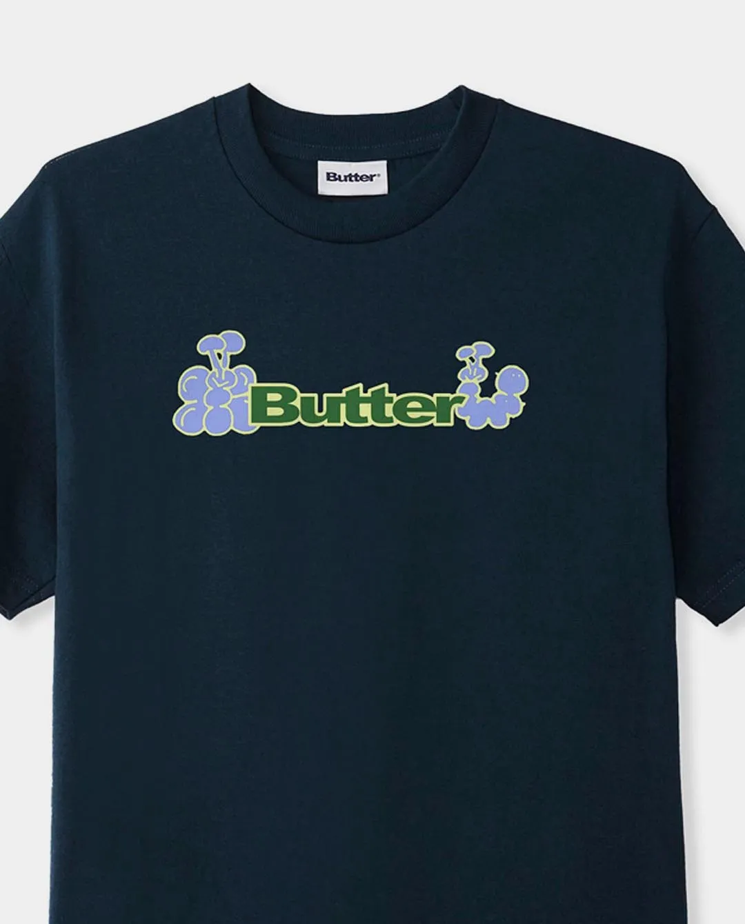 Butter Goods - Bugs Logo T-Shirt - Navy