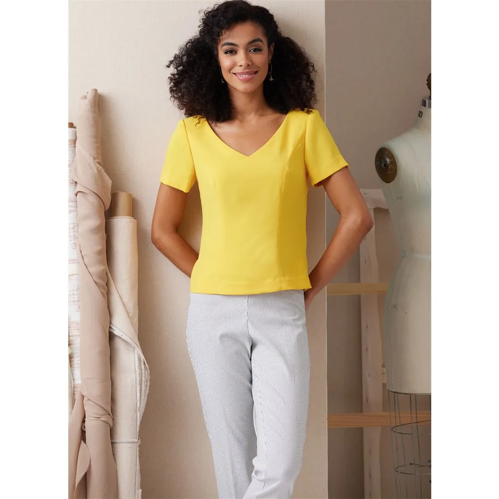 Butterick Pattern B6925 Misses' Tops By Palmer / Pletsch