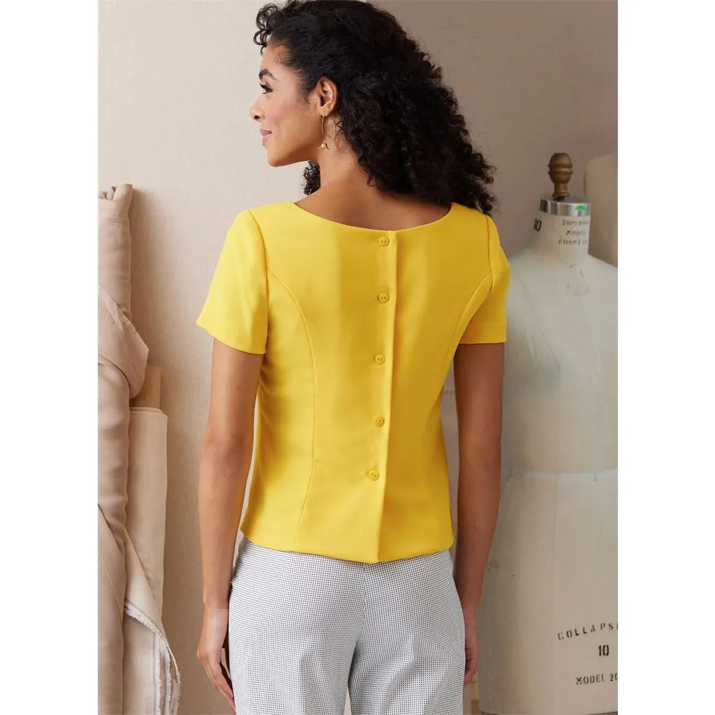 Butterick Pattern B6925 Misses' Tops By Palmer / Pletsch