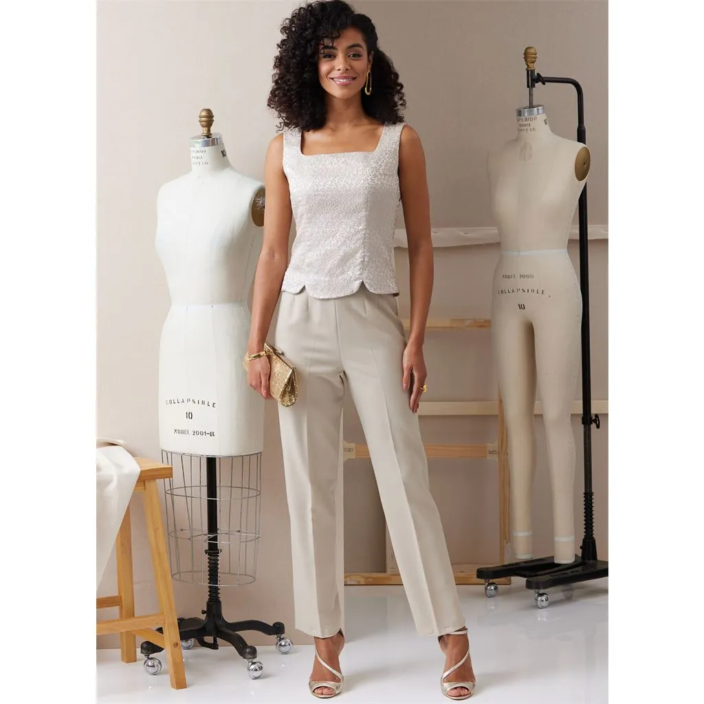 Butterick Pattern B6925 Misses' Tops By Palmer / Pletsch