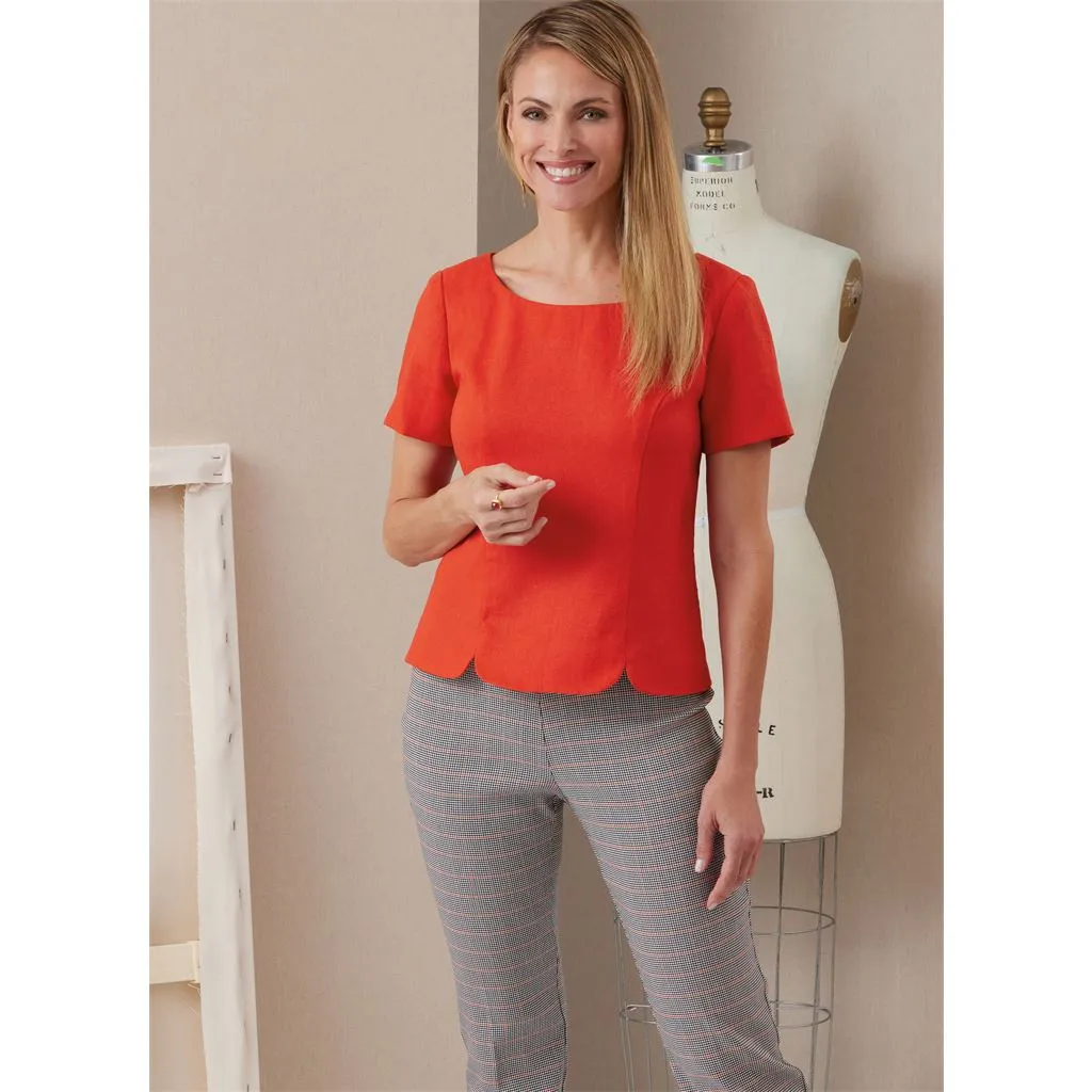 Butterick Pattern B6925 Misses' Tops By Palmer / Pletsch