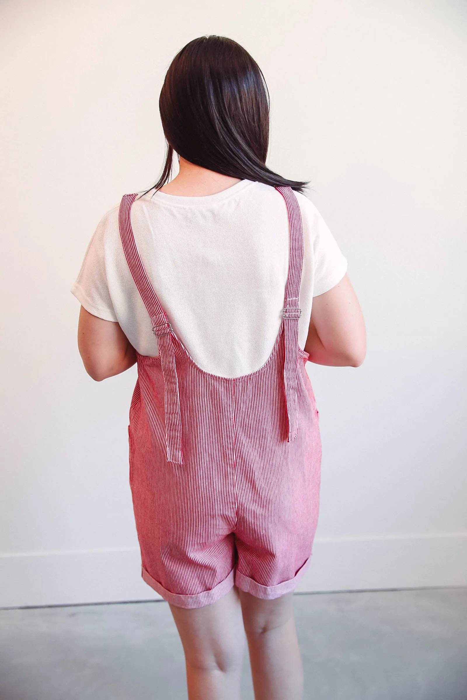 Callie Striped Romper