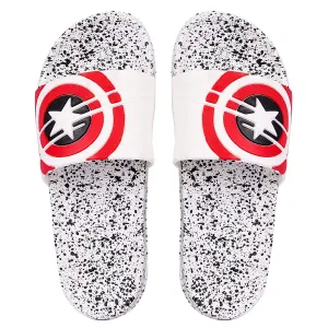 Captain America Star Dotted Flip Flop