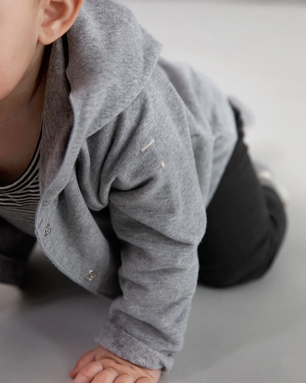 Cardigan Hooded Baby Cream
