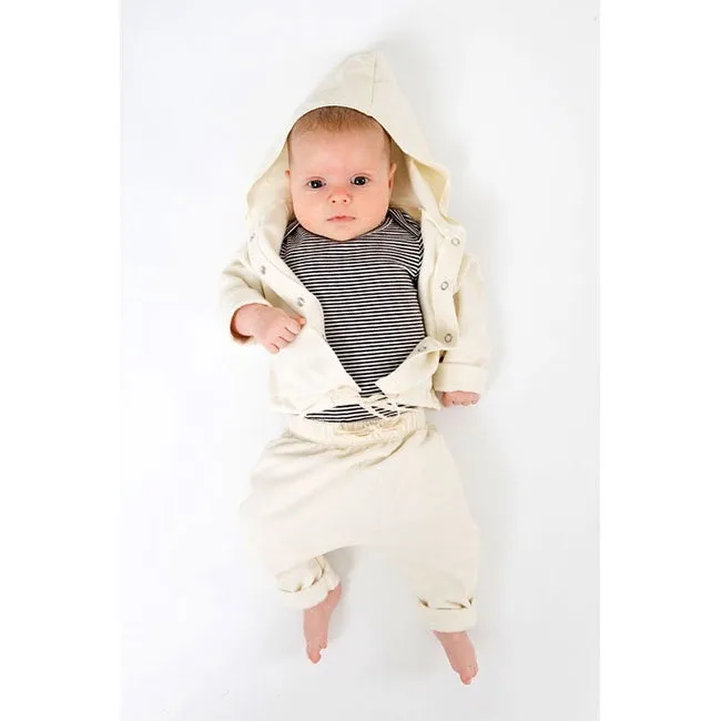 Cardigan Hooded Baby Cream