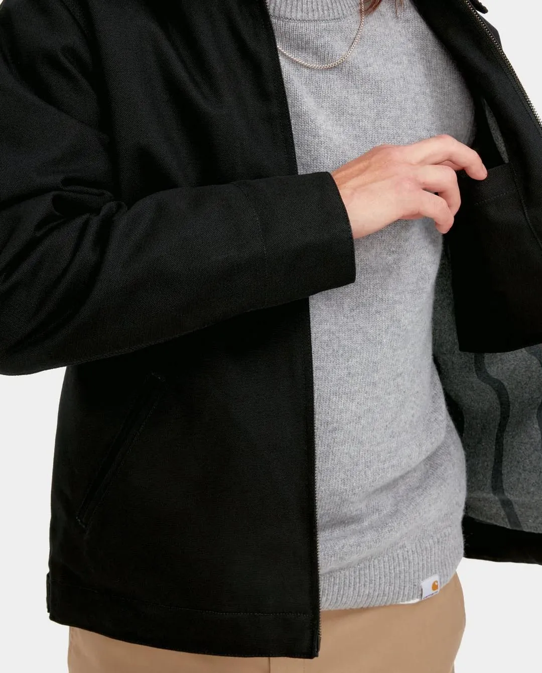 Carhartt WIP - Detroit Jacket - Black Rigid