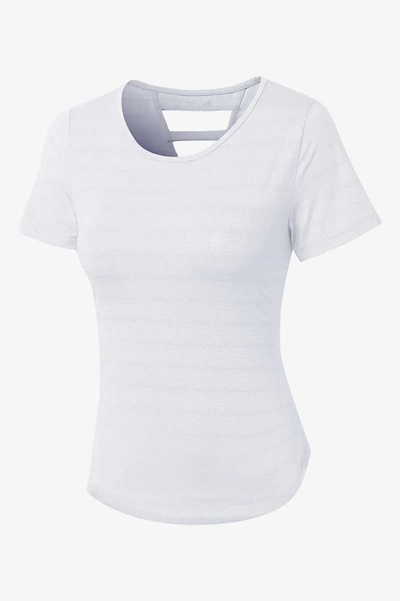 Crew Neck Short Sleeve T-Shirt