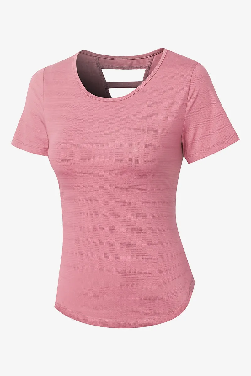 Crew Neck Short Sleeve T-Shirt