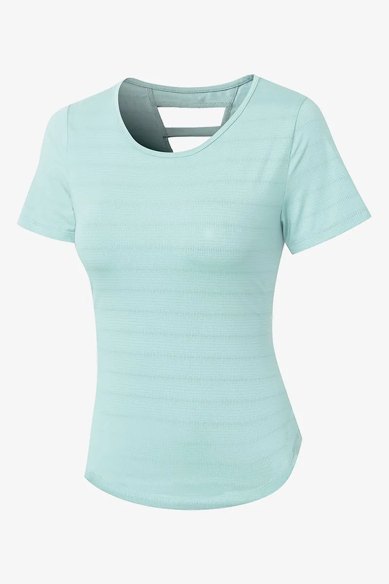 Crew Neck Short Sleeve T-Shirt