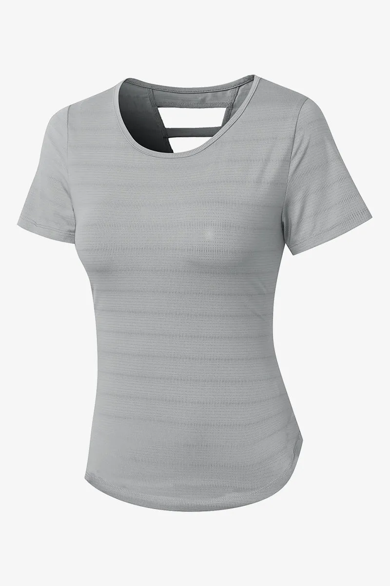 Crew Neck Short Sleeve T-Shirt