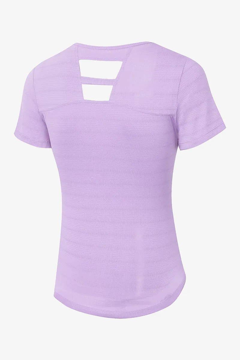 Crew Neck Short Sleeve T-Shirt
