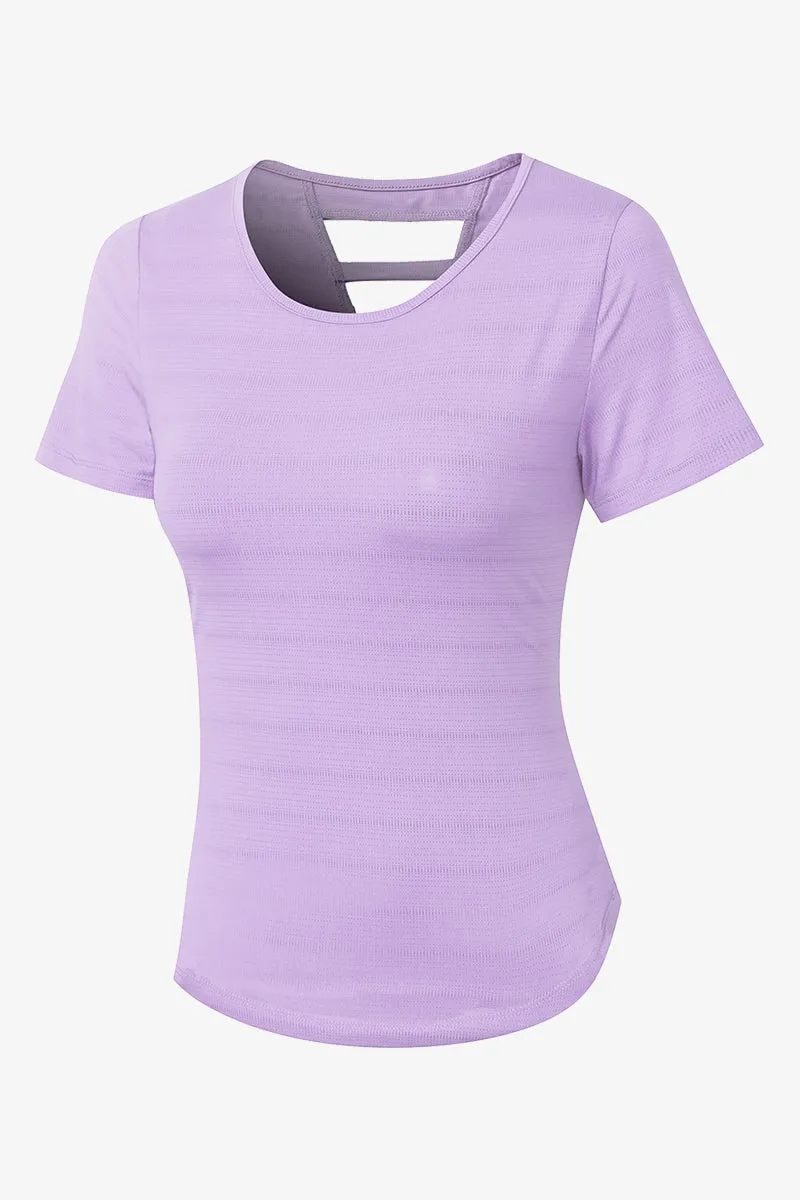 Crew Neck Short Sleeve T-Shirt