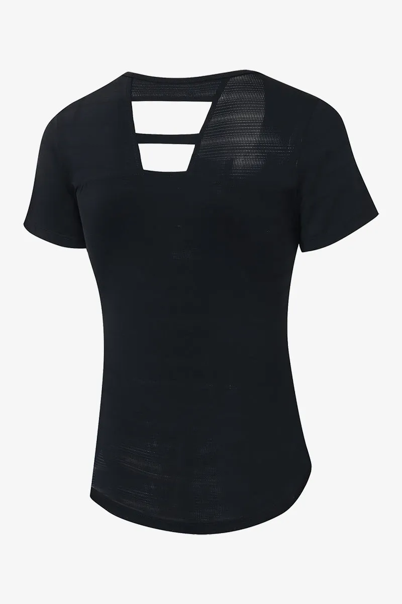 Crew Neck Short Sleeve T-Shirt