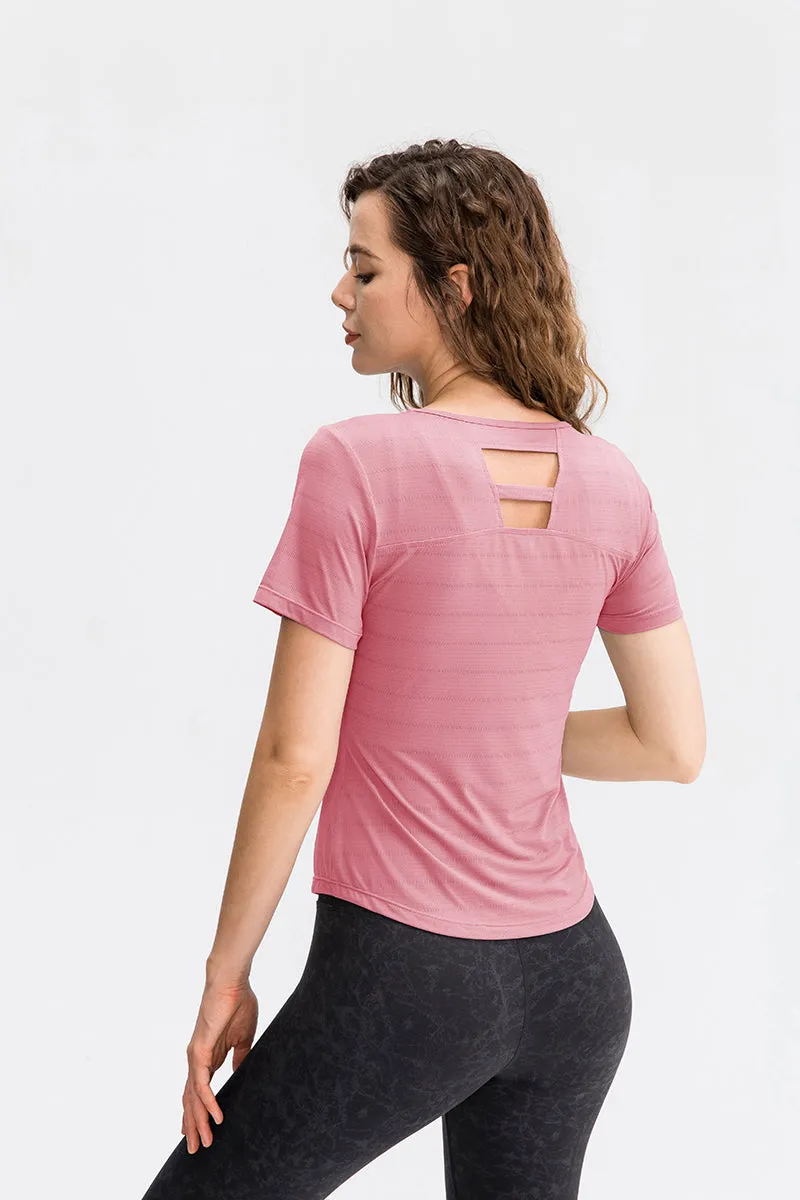 Crew Neck Short Sleeve T-Shirt