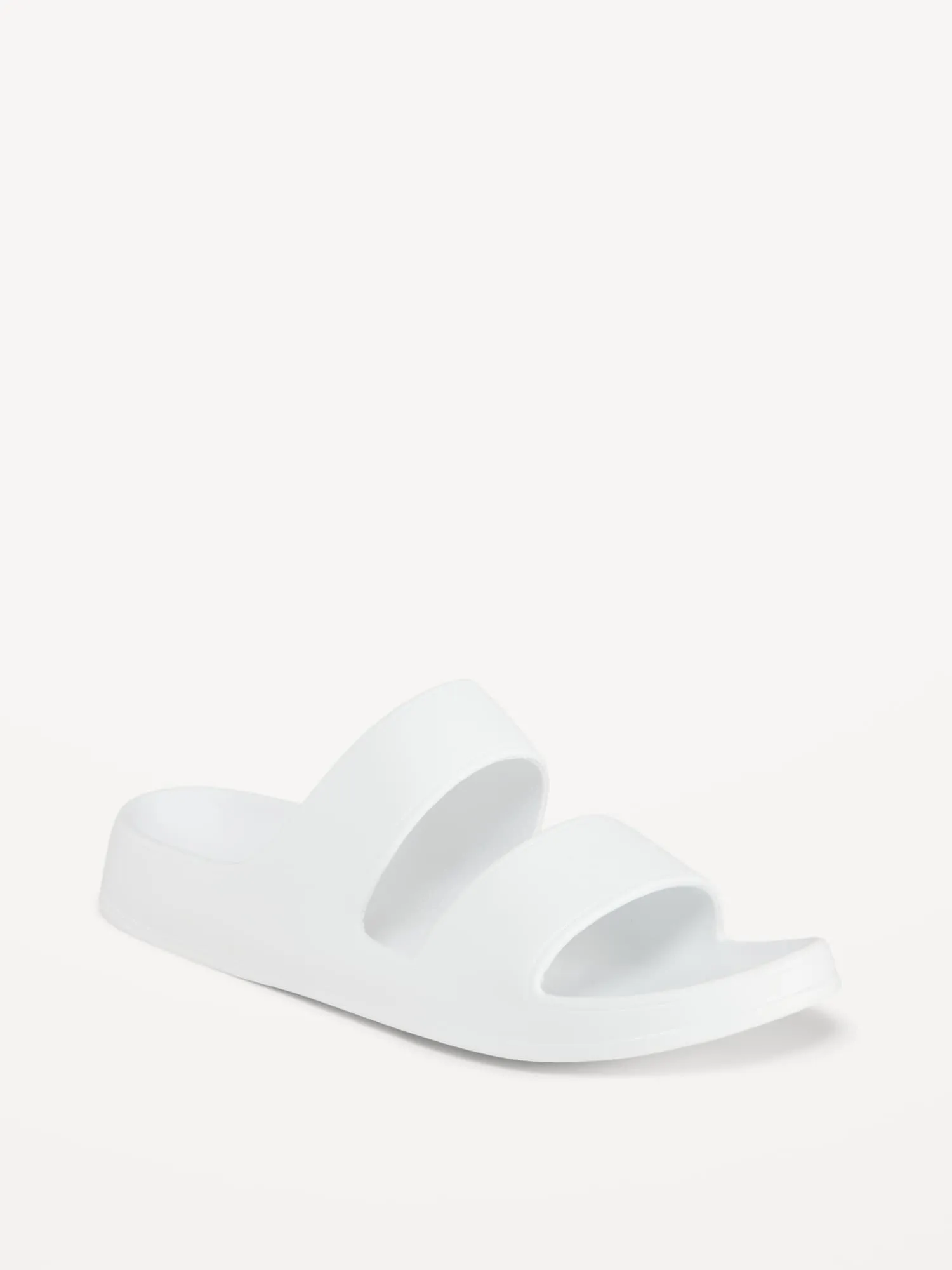 Double-Strap Slide Sandals for Women (Partially Plant-Based)