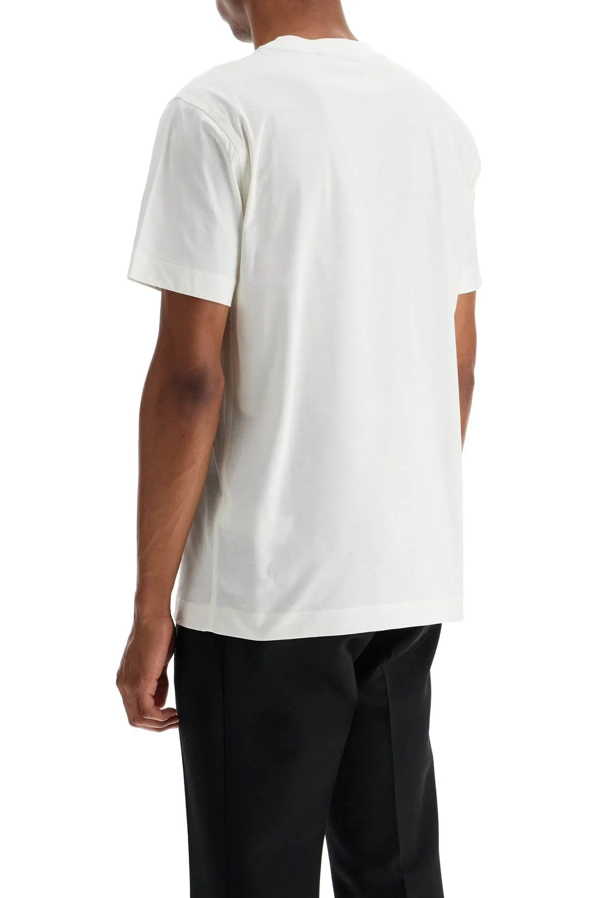 Ekd Embroidered Organic Cotton T-shirt