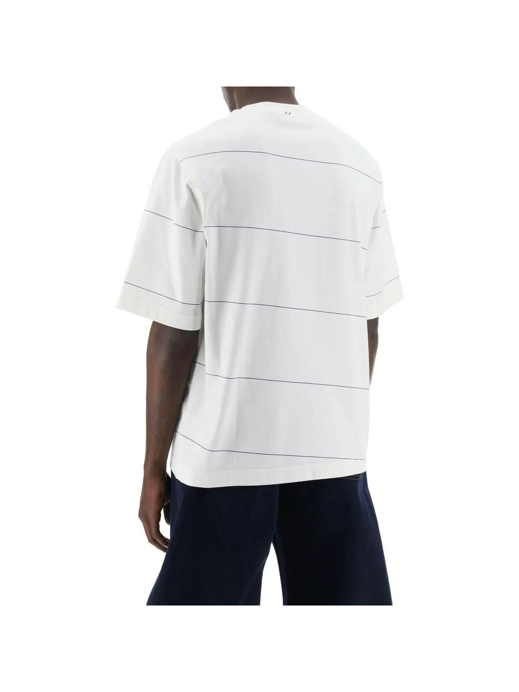 EKD Striped Embroidered T-Shirt