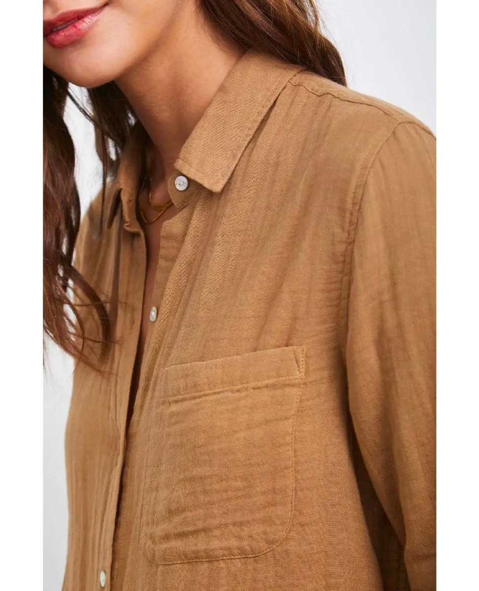 Ellis Button Down Toasted Coconut