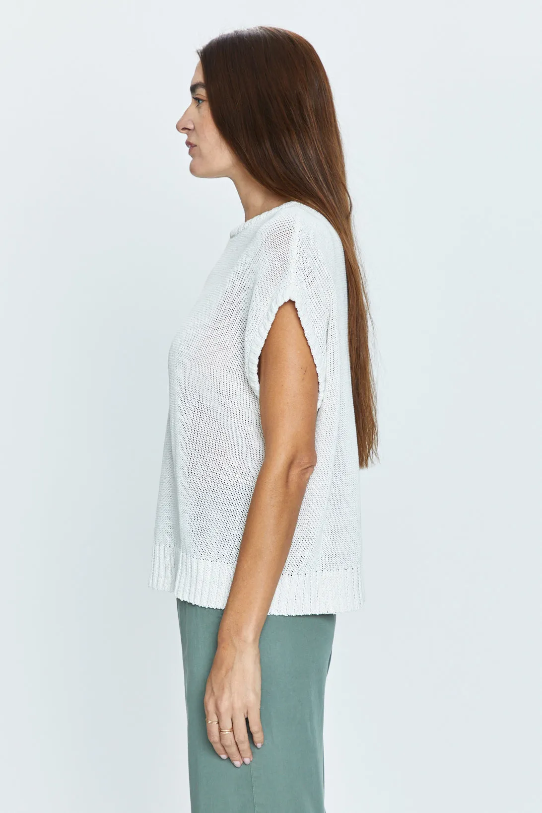 Esperanza Open Knit Top - Ivory