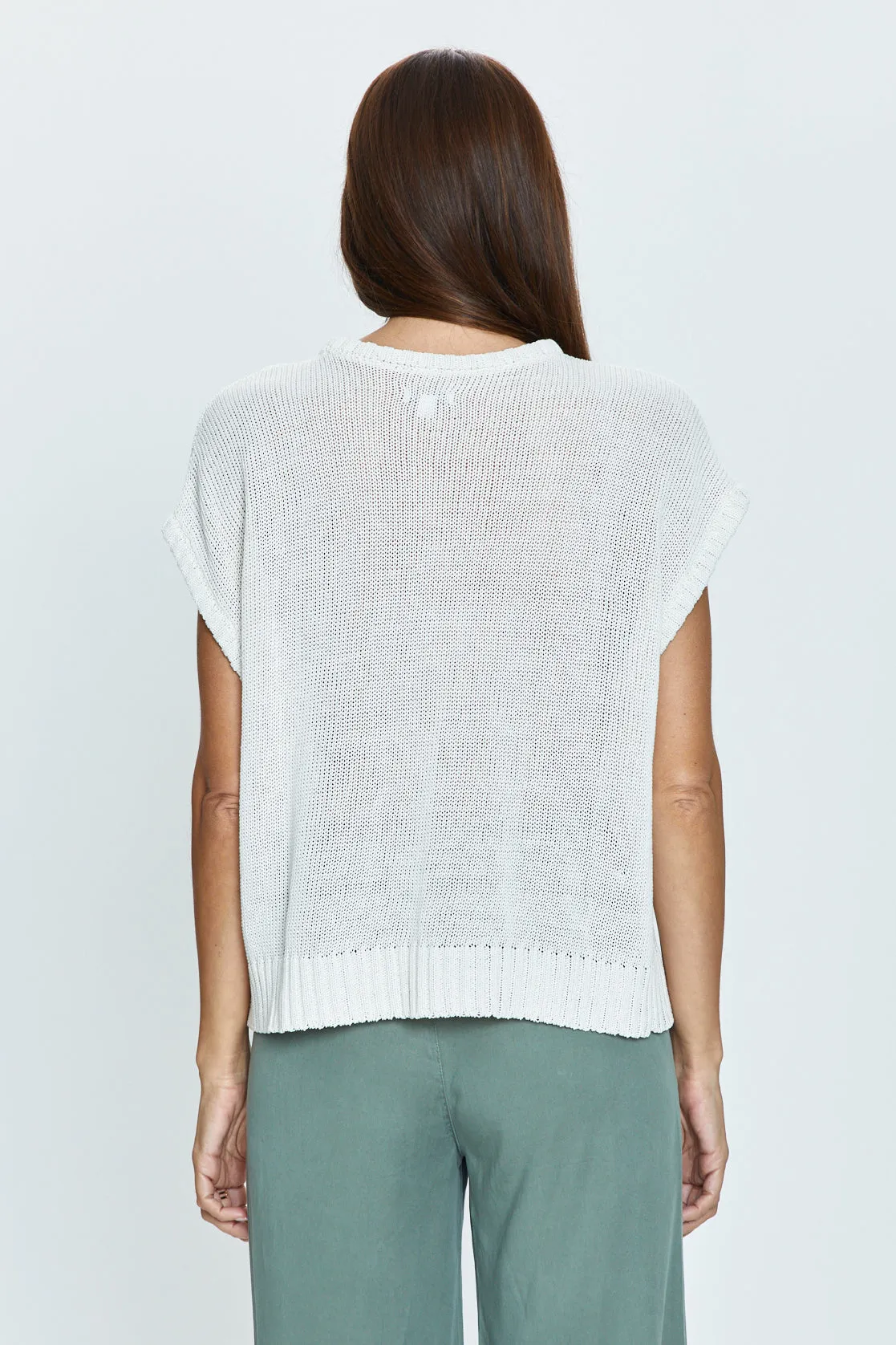 Esperanza Open Knit Top - Ivory