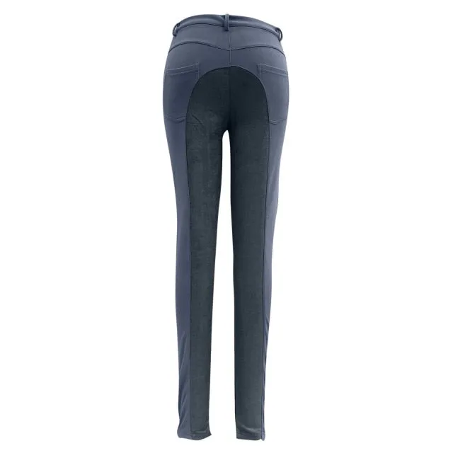 FashionSierra - Horse Riding Pants Clothes For Women Men Fashion High Waist Trouser Elastic Equestrian Breeches Skinny Solid Trousers Equipments