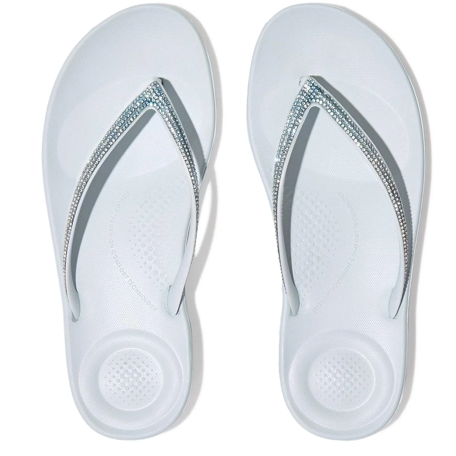 Fitflop iQushion Ombre Sparkle Flip Flops Sandals