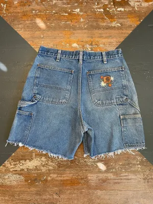 FLOWER CARHARTT SHORTS - 32”
