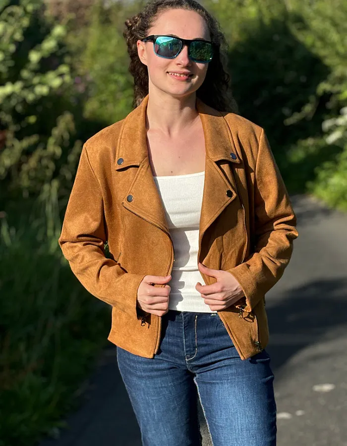 Foil Persueder Aviator Jacket in Honey
