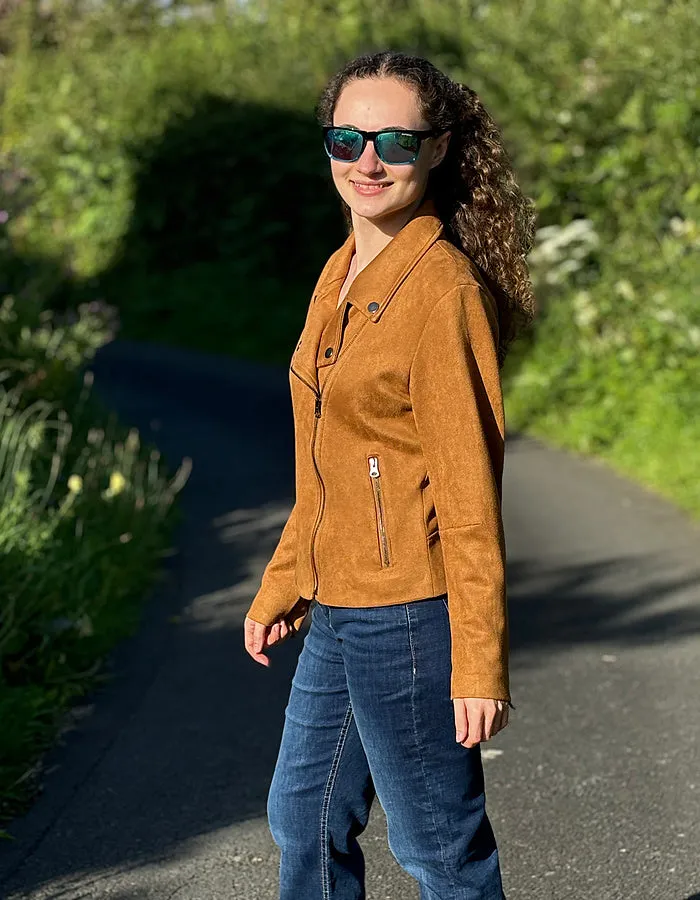 Foil Persueder Aviator Jacket in Honey