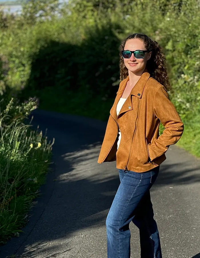 Foil Persueder Aviator Jacket in Honey