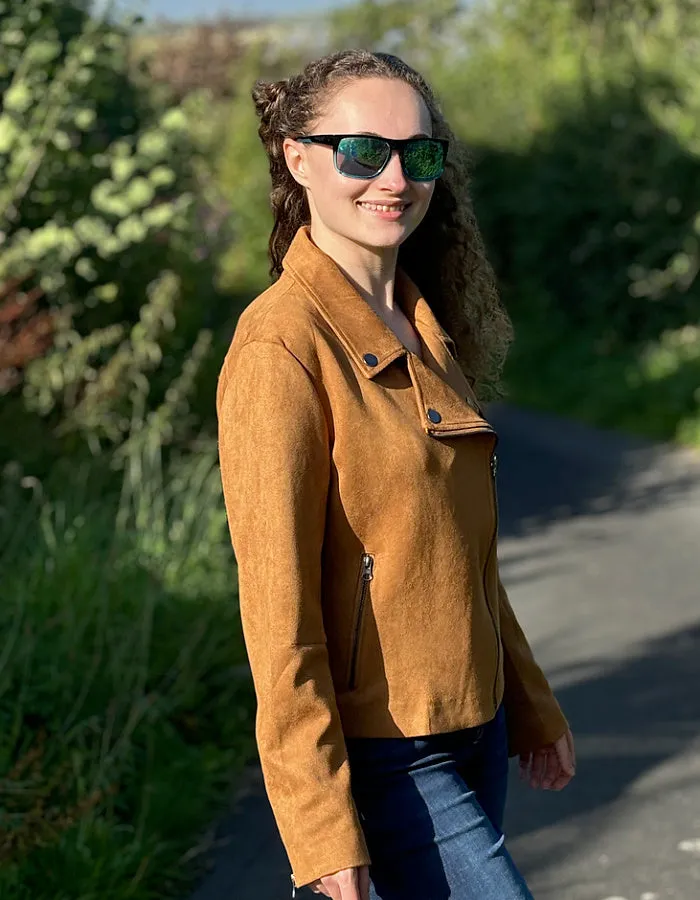 Foil Persueder Aviator Jacket in Honey