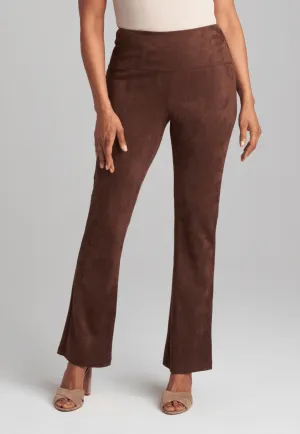 Gabriele Suede Pant in Cocoa