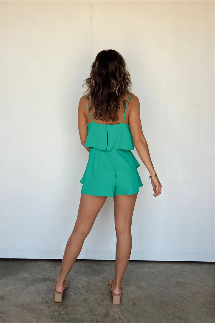 Greener Pastures Romper