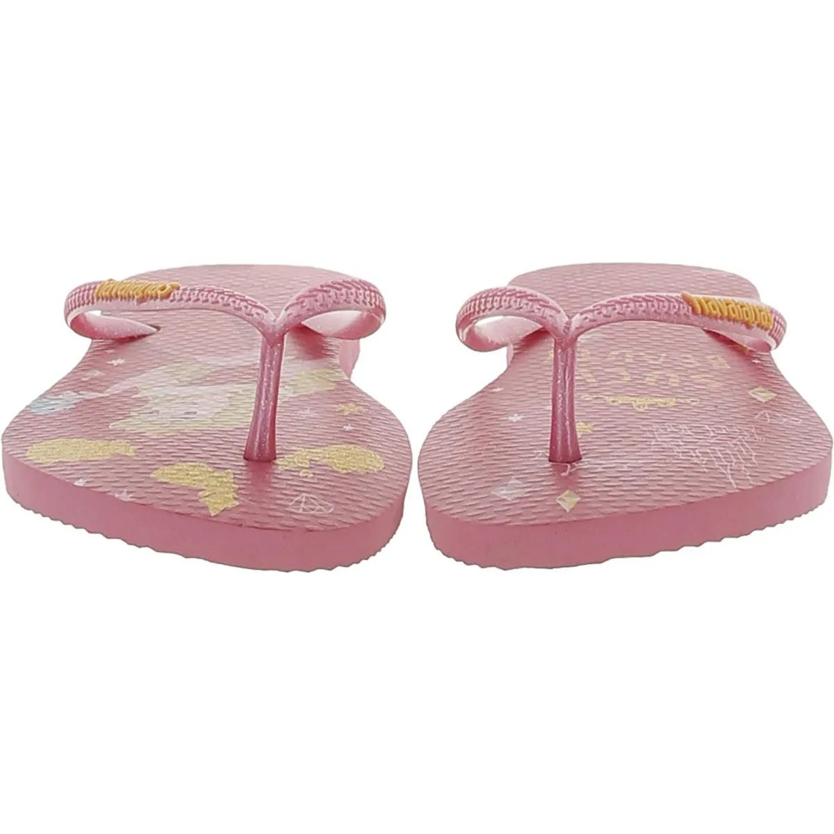 Havaianas Girls Princess Slip-On Graphic Flip-Flops
