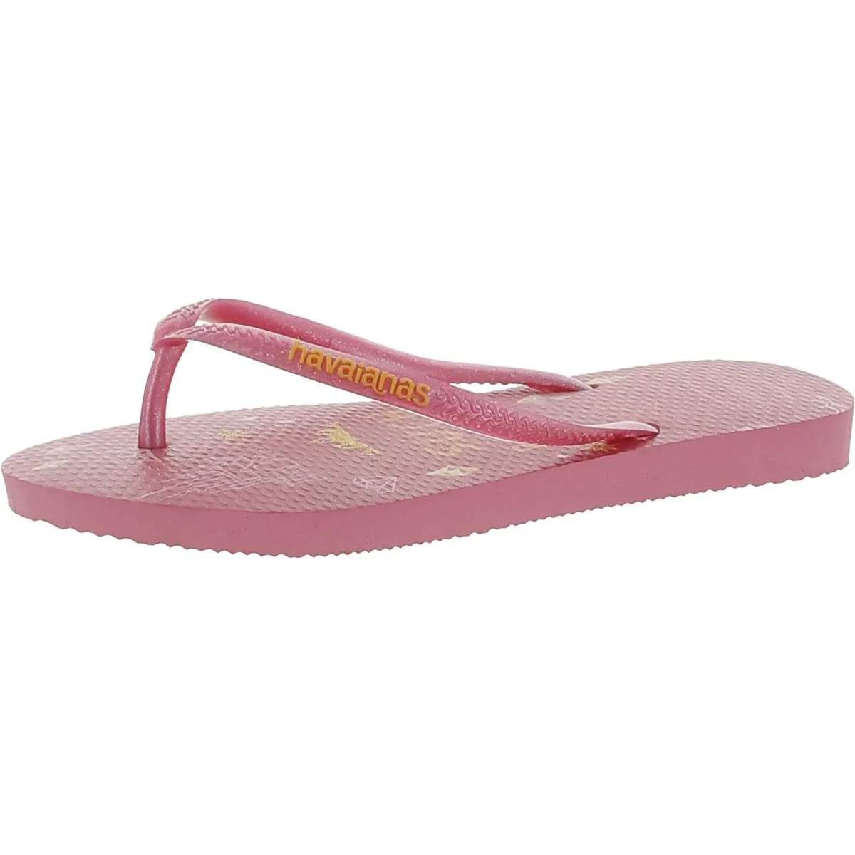 Havaianas Girls Princess Slip-On Graphic Flip-Flops