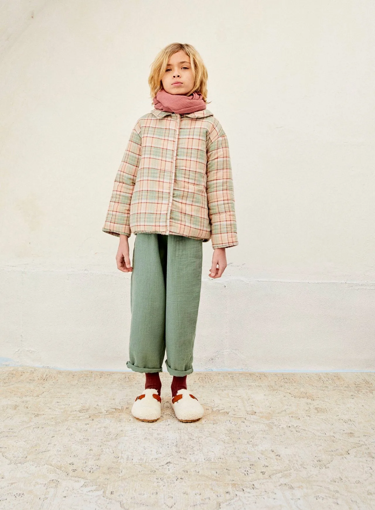Jacket Padded Check