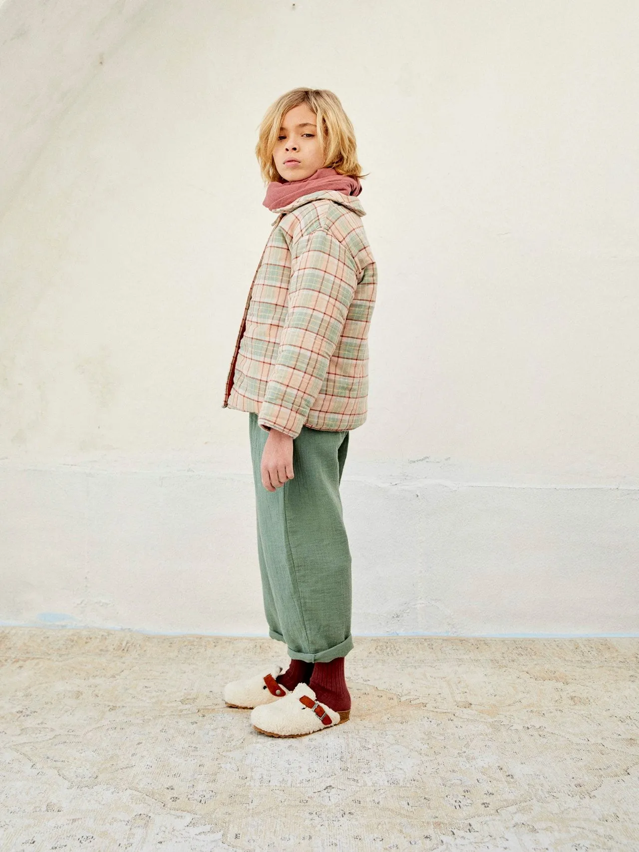 Jacket Padded Check