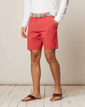 Johnnie-O Nassau Cotton Blend Shorts